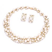SET626 - Fashion Pearl Necklace Set